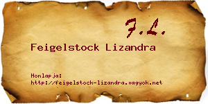 Feigelstock Lizandra névjegykártya